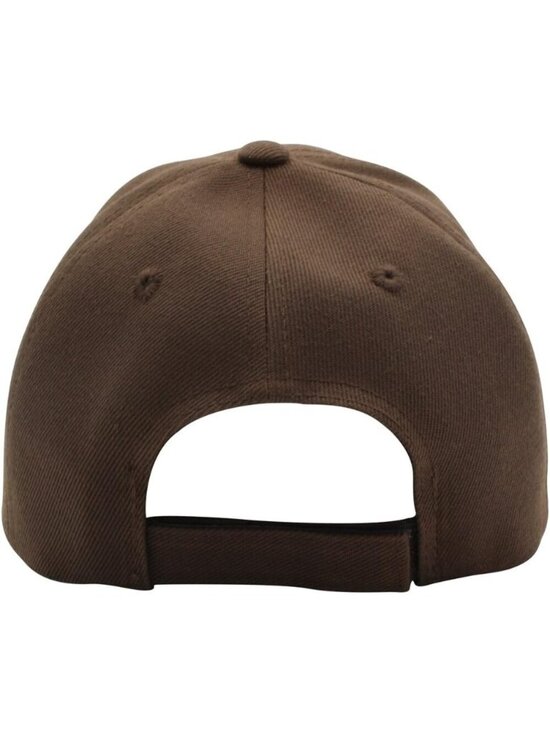 Unisex Dark Brown Classic Adjustable Plain Hat Hand Wash Imported Baseball Cap